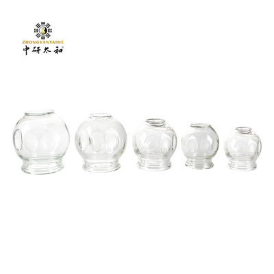 1 tahun Shelf Life Cupping Cups Set untuk stok dan pijat profesional