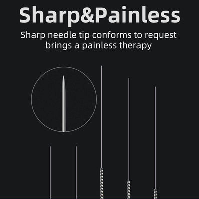 0.16mm X 1.5mm jarum akupunktur intradermal ramah lingkungan untuk kosmetik medis