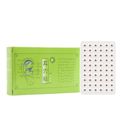 600 pcs Per Kotak Biji Telinga Vaccaria Akupunktur Jarum Telinga Tekan Biji