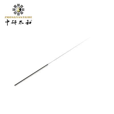 500 pcs Zhongyan Taihe Jarum Akupunktur Sekali Pakai Dengan Stainless Spring Handle Tube