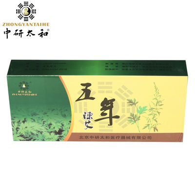 ZhongYan Taihe Green Pure Moxa Rolls Untuk Moksibusi Patch Mugwort Cina