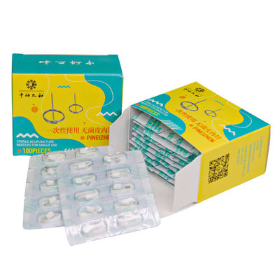 Jarum Akupunktur Intradermal yang disesuaikan dengan Diameter Genggam 1,5 mm dari OEM daratan