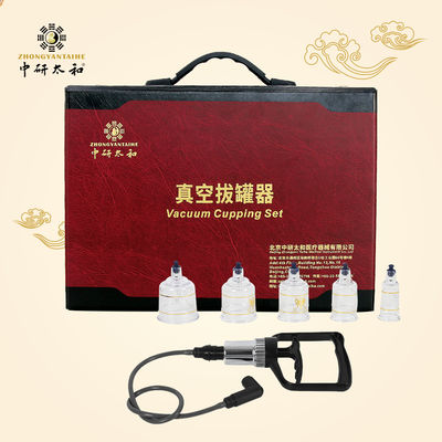 Vacuum Suction 19 Cups Sets Hijama Cupping Therapy Cellulite Massage Back Pain Relief Chinese