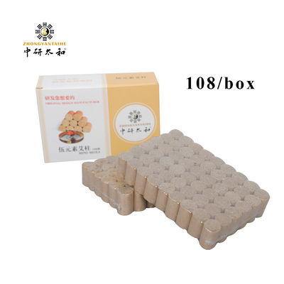Latihan Pure Moxa Rolls Untuk Moxibustion Campuran sempurna dari Moxa dan pengobatan tradisional Cina