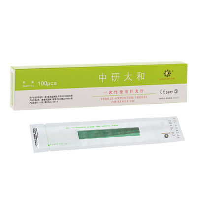 Jarum Akupunktur Stainless Steel Dialisis Jarum Akupunktur Sujok Sekali Pakai