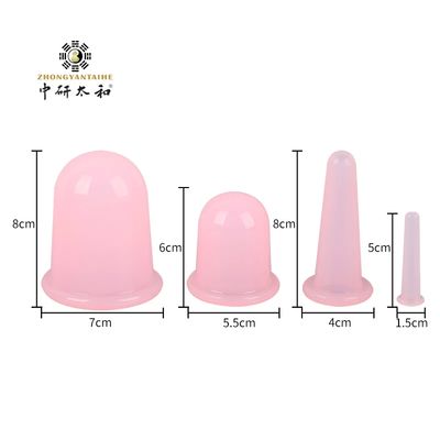 Set Cupping Silikon yang Dapat Digunakan Lagi untuk Anti Reumatik dan Detoxifying