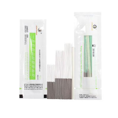10mm Handle Length Straight Akupunktur Jarum Intradermal untuk Pengobatan Tradisional Cina dan Penghilang Rasa Sakit