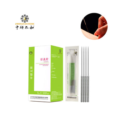 Diameter pegangan 1.5mm Jarum intradermal untuk akupunktur terbaik tahan lama