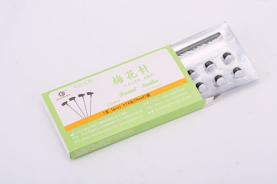 15cm Steril Dermal Plum Blossom Jarum Pilihan utama untuk pengobatan akupunktur