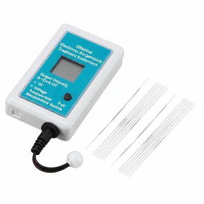Effective Electronic Acupuncture Treatment Instrument Output Intensity 0-10mA DC 3V Voltage and Acupuncture Needles for Pain Management