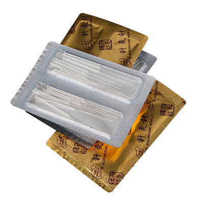 Jarum Akupunktur Intradermal Stainless Steel OEM Spring Handle