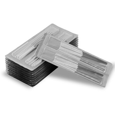 500pcs HUANQIU Sekali Pakai Jarum Akupuntur Pegangan Stainless Steel