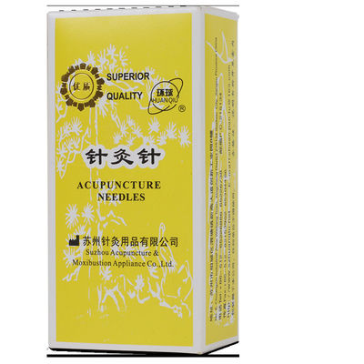 500pcs HUANQIU Sekali Pakai Jarum Akupuntur Pegangan Stainless Steel
