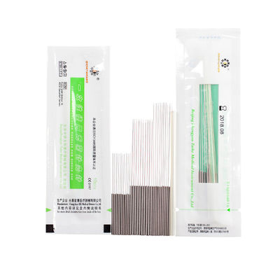 Stainless Steel Acupuncture Needle Sticker / Disposable Acupuncture Needles Untuk Kedokteran Cina