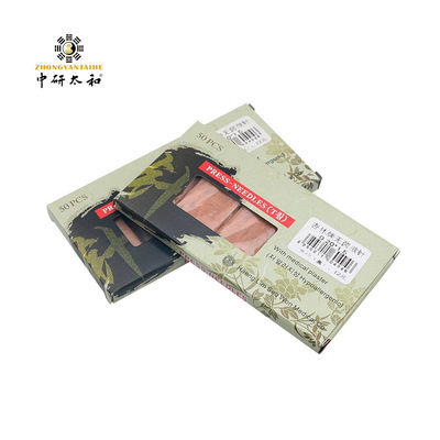 Jarum Tekan Akupunktur Gagang Plastik Standar Keamanan GB 2024-2016 untuk Perawatan yang Efektif dan Nyaman