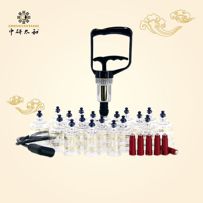Custom Cupping Cups Massager Set dengan Desain Pelanggan Digunakan Lagi