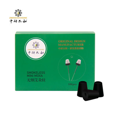 Black Aged Wormwood Moxibustion Memperbaiki Tubuh Mendetoksifikasi Meningkatkan Kesejahteraan Meredakan Gejala Terapi Herbal