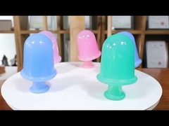 Food Grade Silicone Cupping Cups Set Pijat Wajah Mata Untuk Perawatan Kesehatan