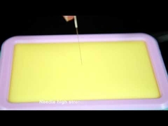 Medis 0.2mm jarum akupunktur steril tabung panduan individu dengan pegangan stainless steel